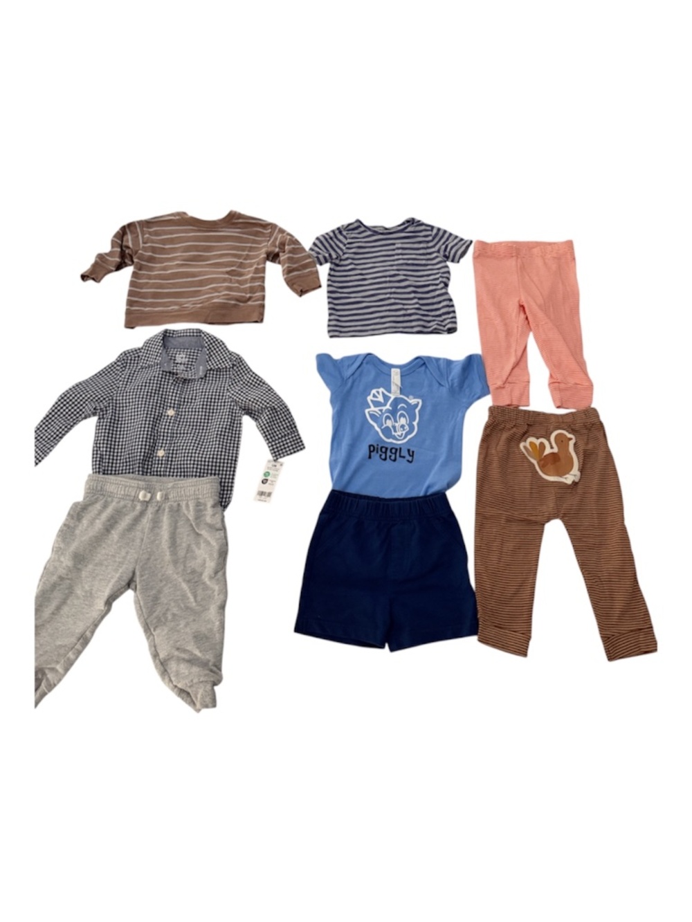 8 pieces 12 months - Carter's - First Impressions - Oshkosh